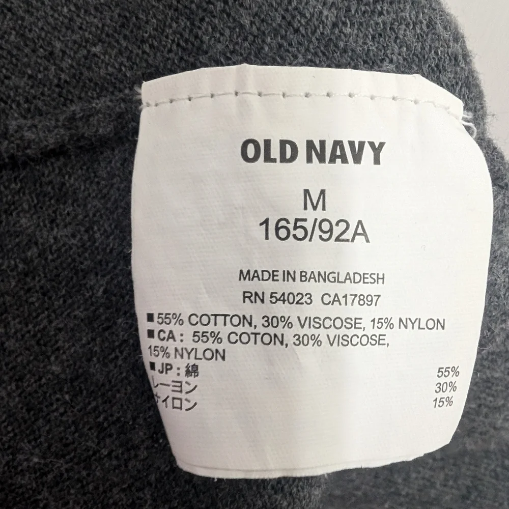 Old Navy Classic Gray Button Cardigan - Picture 4 of 4